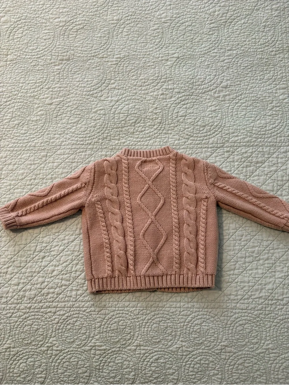 Carter’s Little Planet Fair Isle Sherpa sweater jacket bundle. Size 9 months.